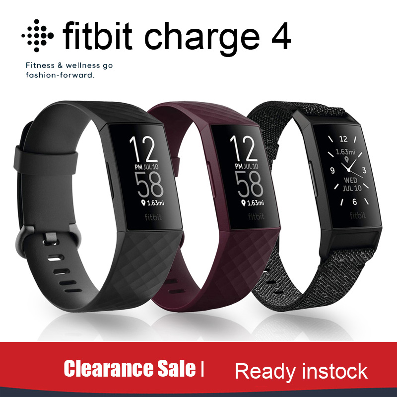 Smartwatch Touch - Originele Fitbit Oplader 4 Smart Watch
