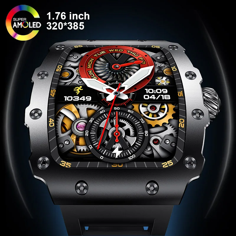Smartwatch Custom - Nieuwe Trend Smart Horloge 1.76 inch