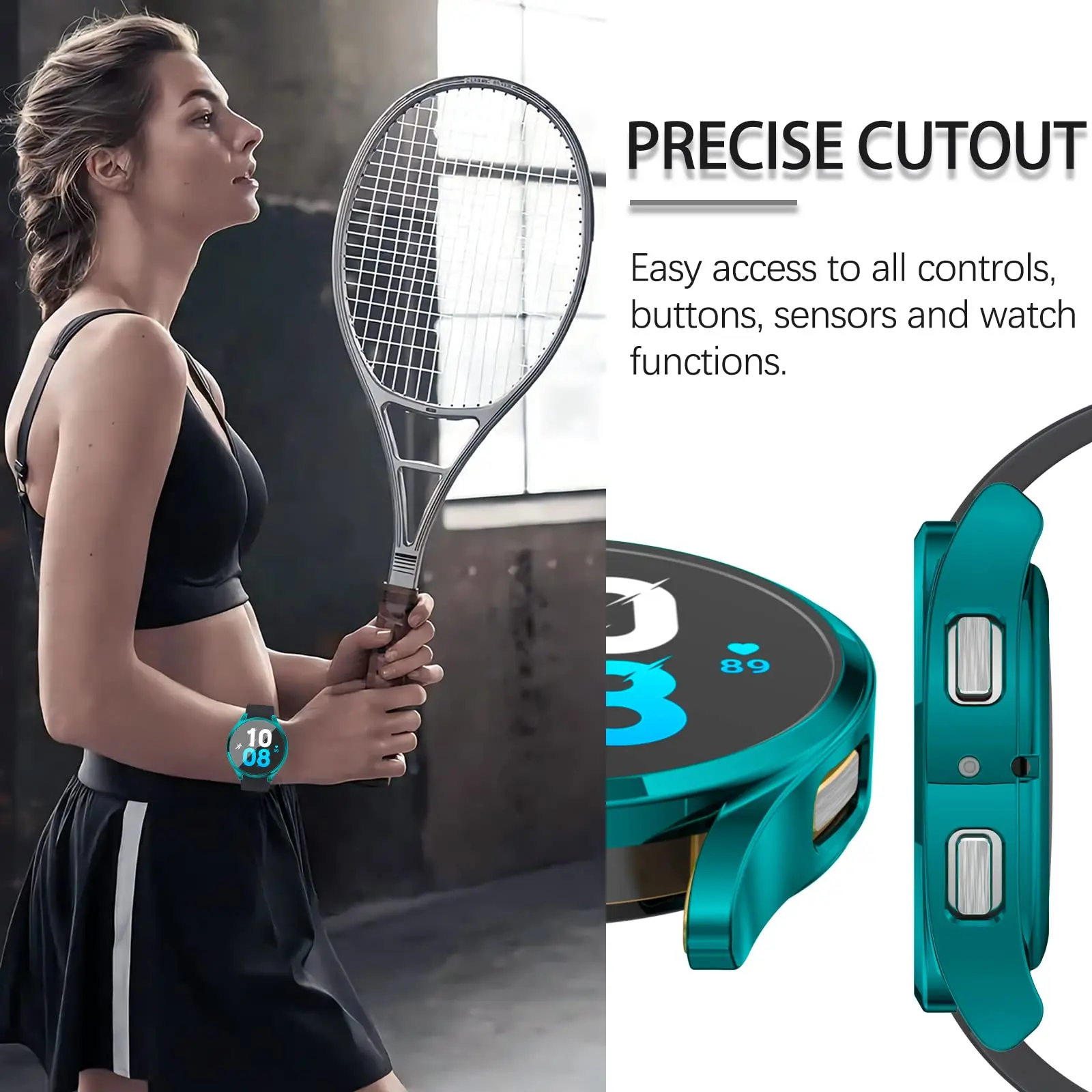 Case voor Samsung Galaxy Watch - Huawei Smartwatch Accessories recensie en prijs