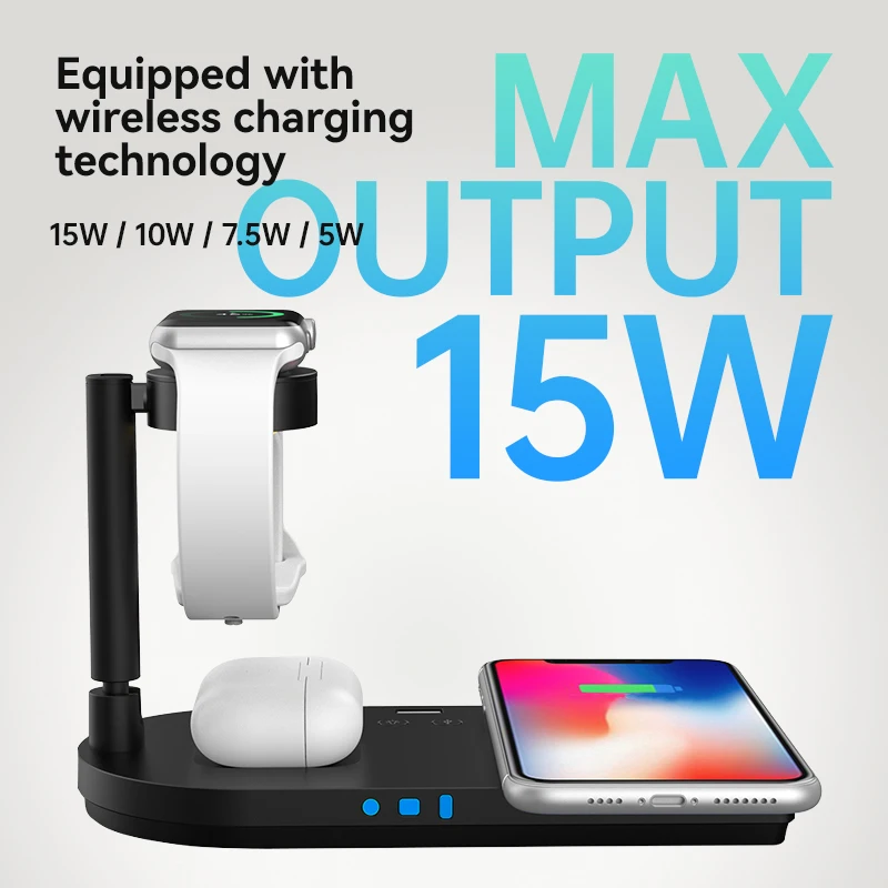 Vouwbare 3-in-1 draadloze opla - Watch Charger Cable recensie en prijs