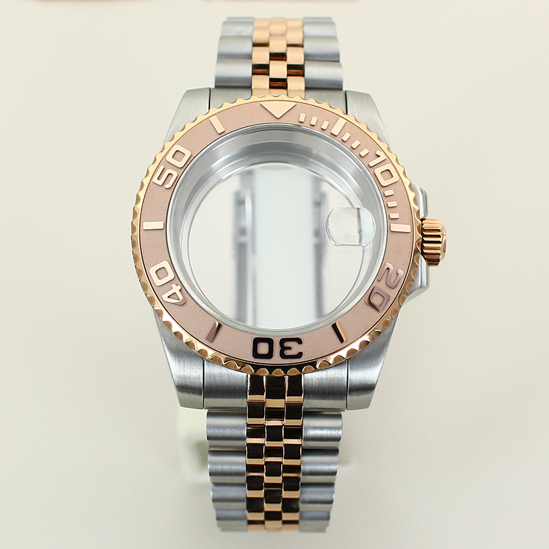 40 mm zilverachtig roségouden  - Ceramic Link Bracelet recensie en prijs