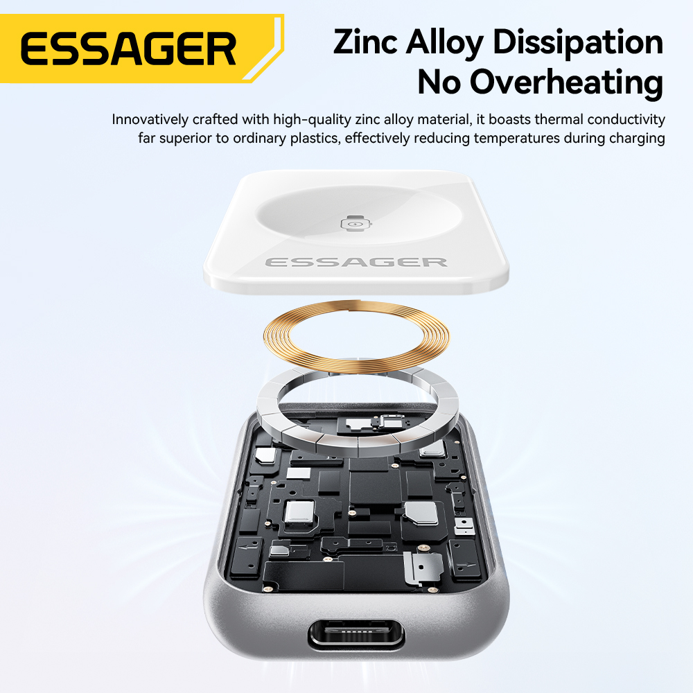 Essager 5W Magnetische Draadlo - Watch Charger Cable recensie en prijs
