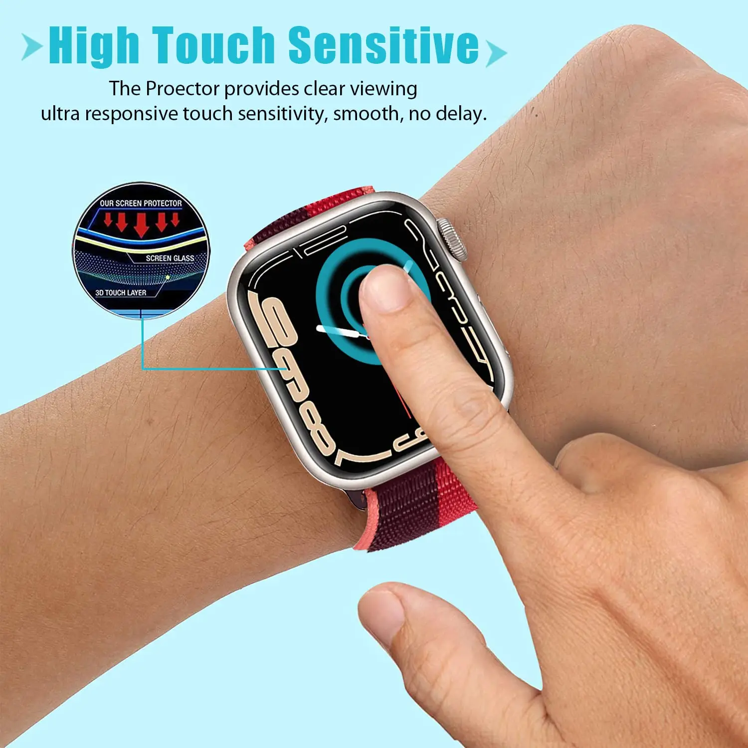 3D Gehard Glas Voor Apple Horl - Smart Watch Accessories recensie en prijs