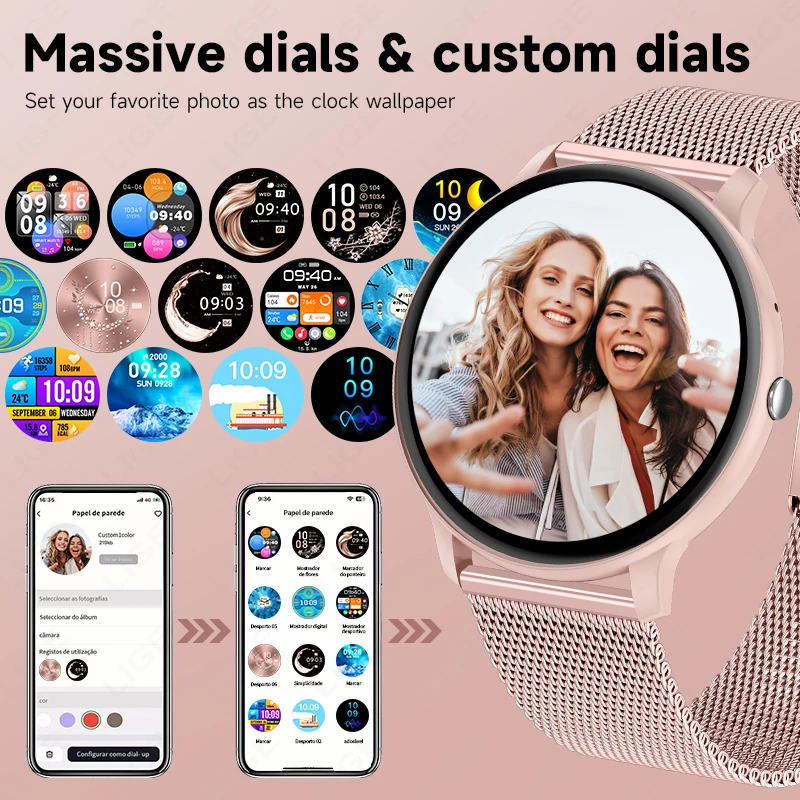 LIGE Bluetooth Call Smartwatch - Smartwatch Custom recensie en prijs
