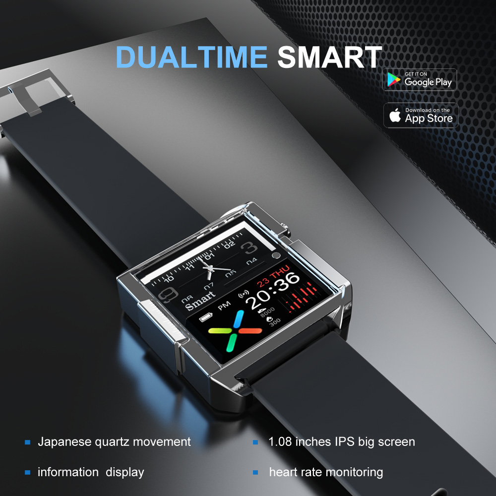 T9 Hybride Smartwatch Hartslag - Smartwatch Custom recensie en prijs