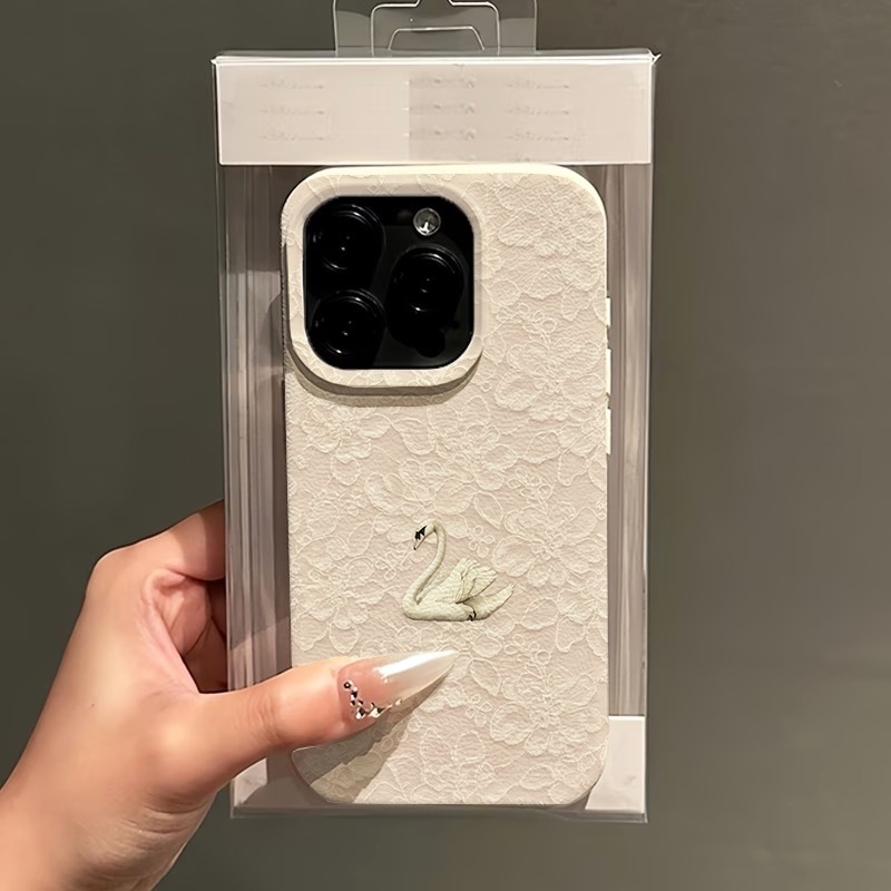 Telefoonhoesje met kant-zwaanp - Apple Iphone 15 recensie en prijs