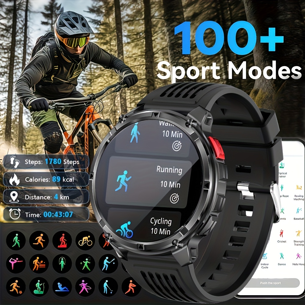 Nieuwe T-REX3 Ultra 1100mAh Ba - Smartwatch Custom recensie en prijs