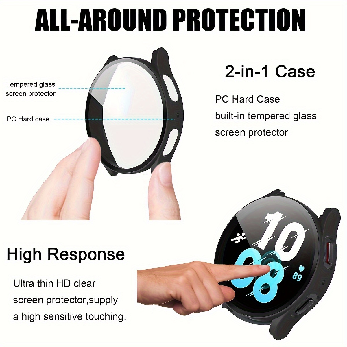 PC Case voor Samsung Galaxy Wa - Accessories For Galaxy Watch 5 recensie en prijs