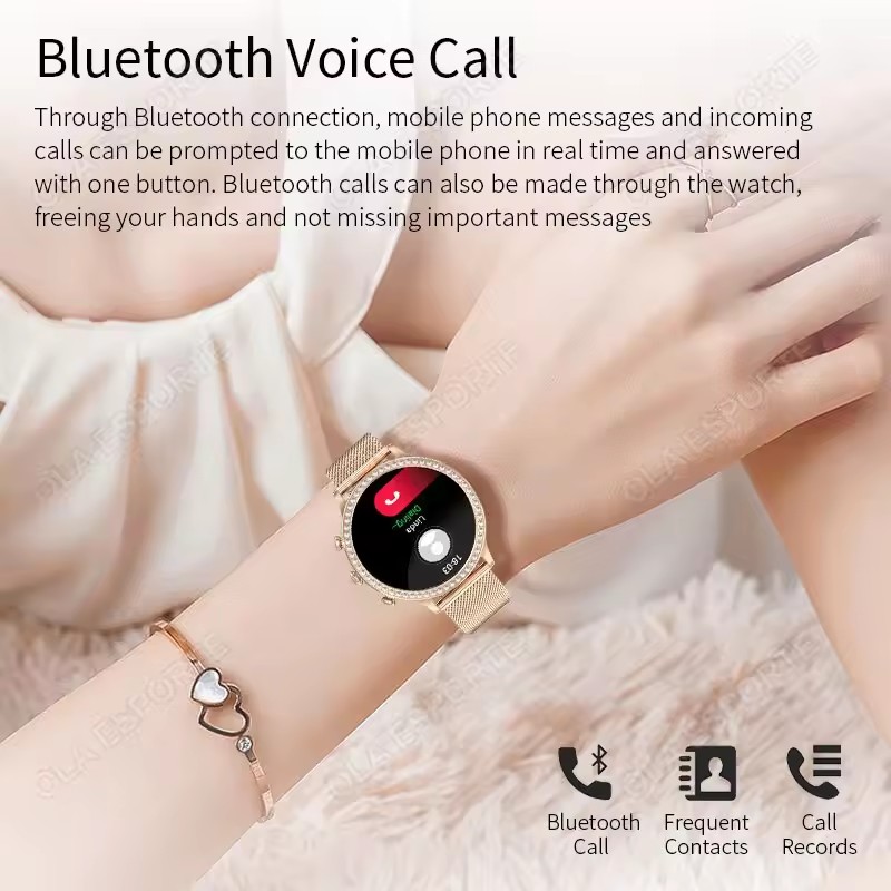 Elegante dames-smartwatch met  - Smartwatch X12 recensie en prijs