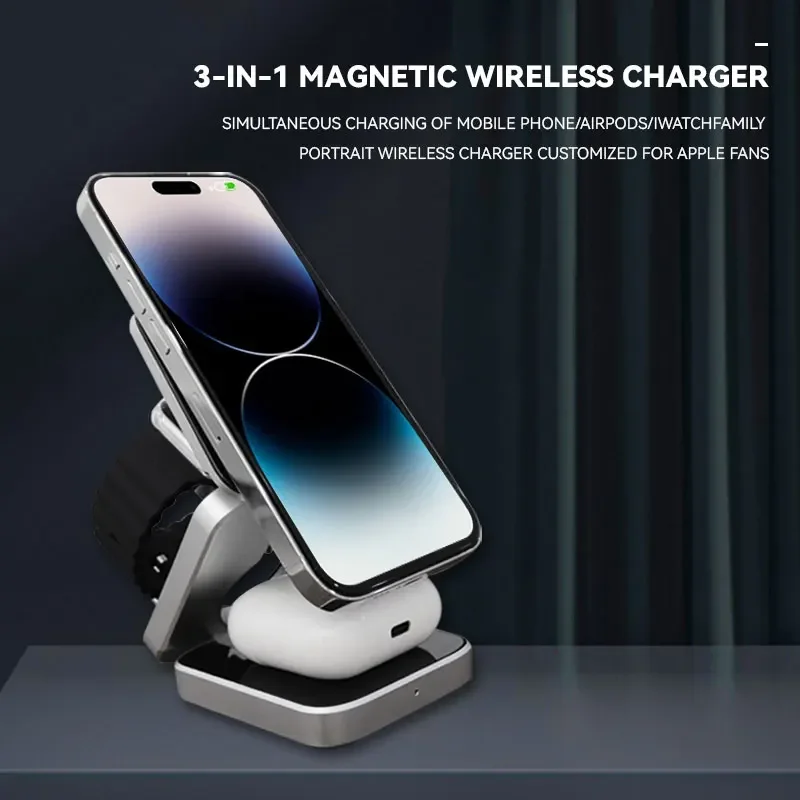 30W magnetische draadloze opla - Watch Charger Cable recensie en prijs